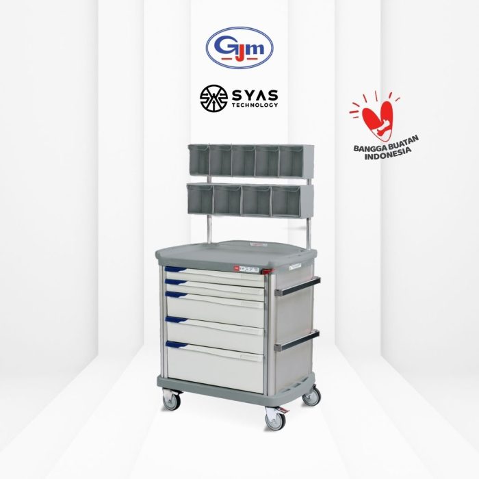 SYAS ANESTHESI TROLLEY - PT. Gratia Jaya Mulya